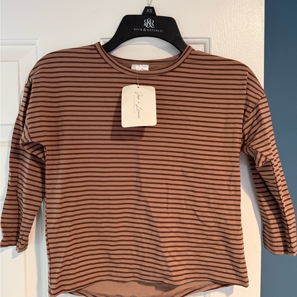 Striped Kids Shirt Made of Luxury Bamboo